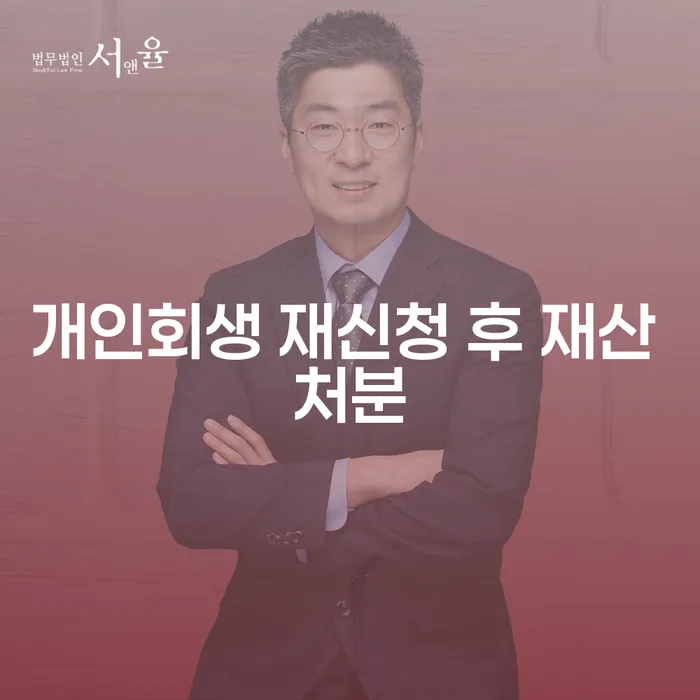 개인회생 재신청 후 재산 처분: 어떻게 해야 할까요?